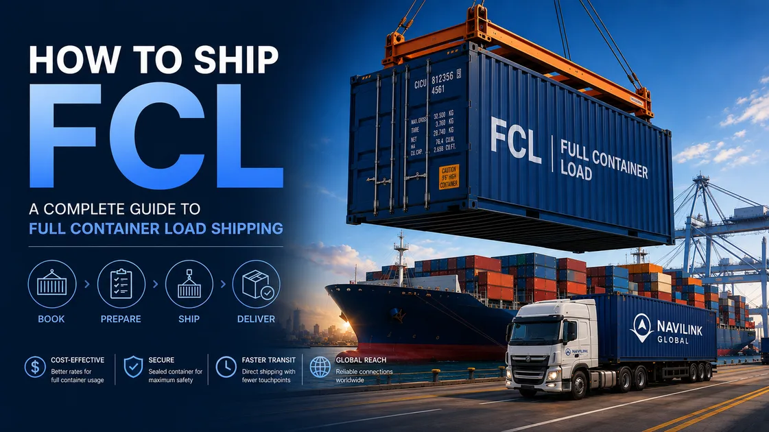 How to Ship a Full Container (FCL) — Step by Step