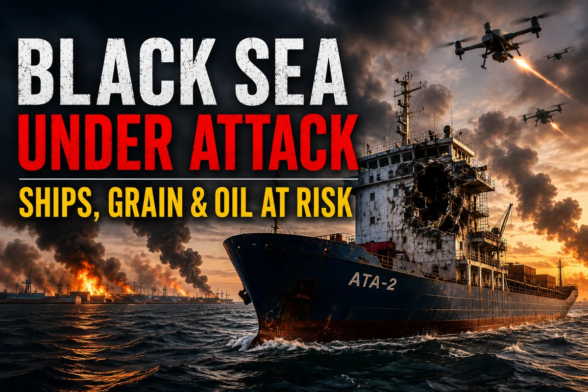 Cargo Ships Are Being Hit by Drones in the Black Sea — And It Is Getting Worse Every Day