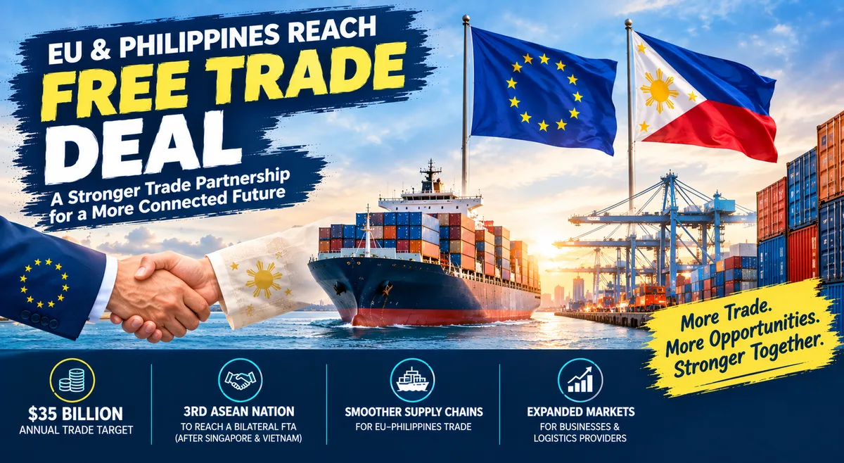 EU and Philippines Reach Free Trade Deal After Decade of Negotiations