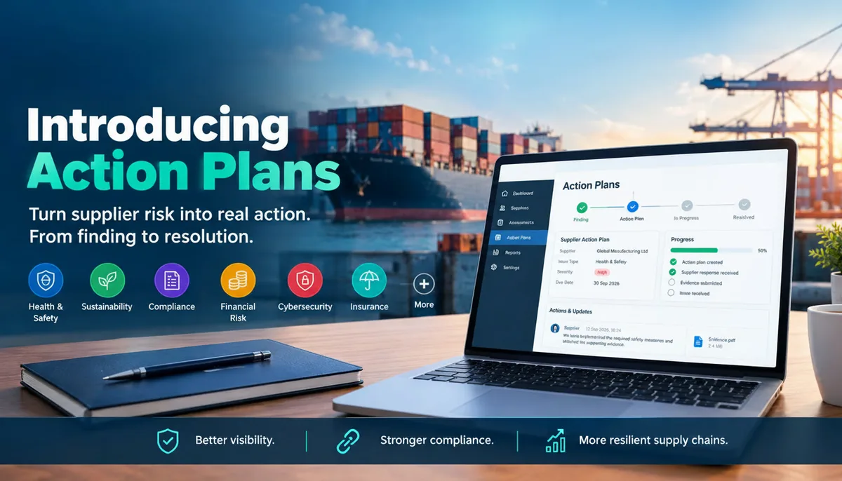 Achilles Launches "Action Plans" Module to Help Companies Fix Supplier Risks Faster